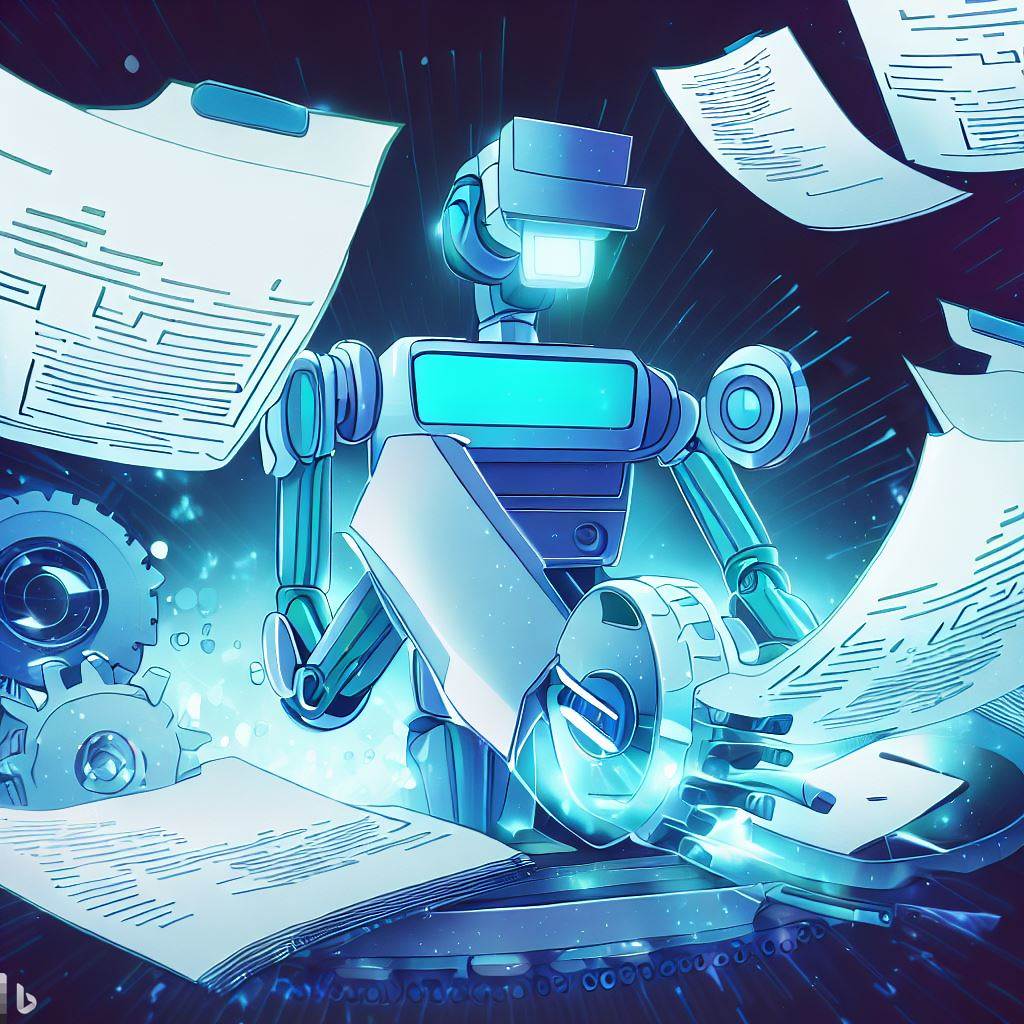 Ilustrace generování dokumnetace robotem