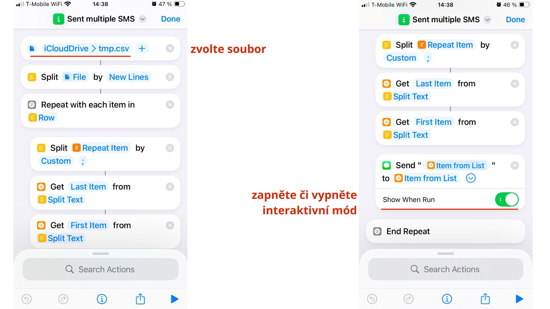 Přidání zdrojového souboru