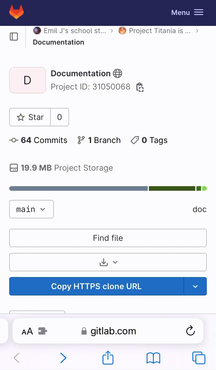 screenrecord postupu